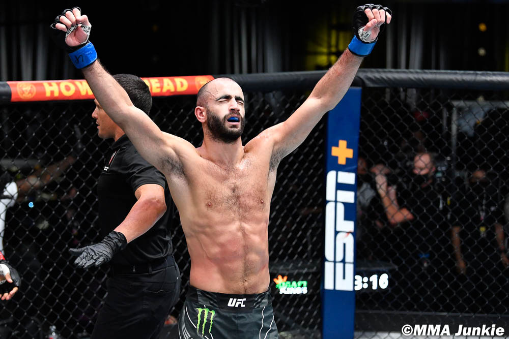 Dana White urges patience for title shot, but Giga Chikadze says watch him at UFC on ESPN 32