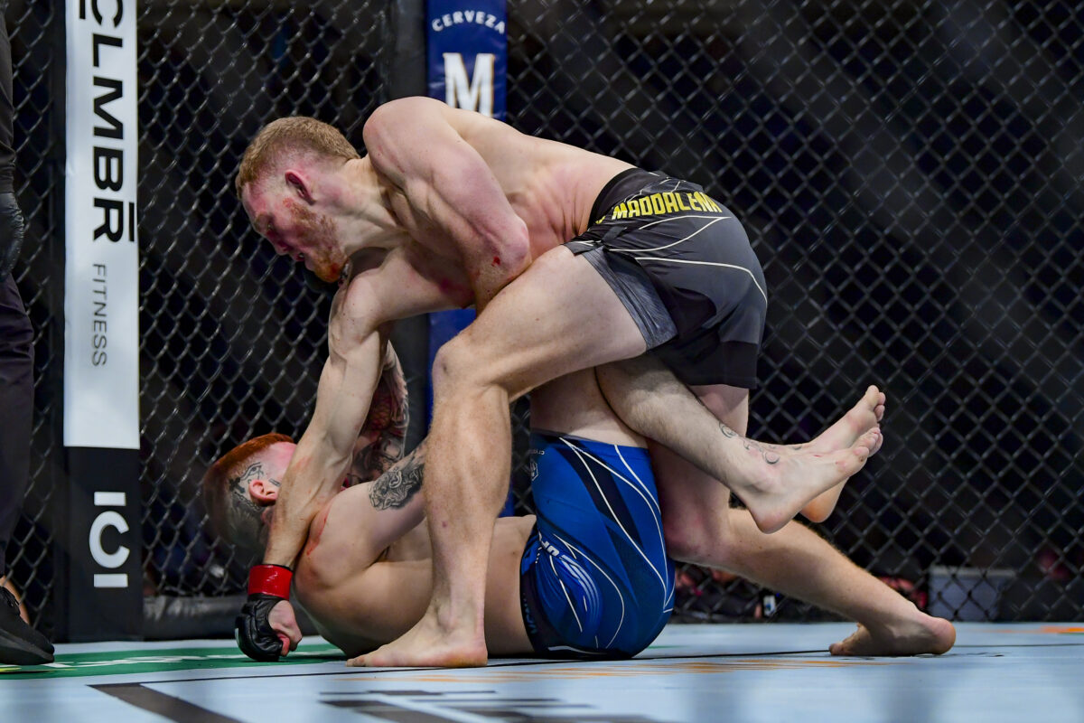 UFC 270 video: Jack Della Maddalena floors Pete Rodriguez with straight-left in TKO win