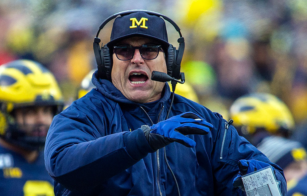 No one knows what Jim Harbaugh’s going to do next. We just know it’ll be very entertaining.
