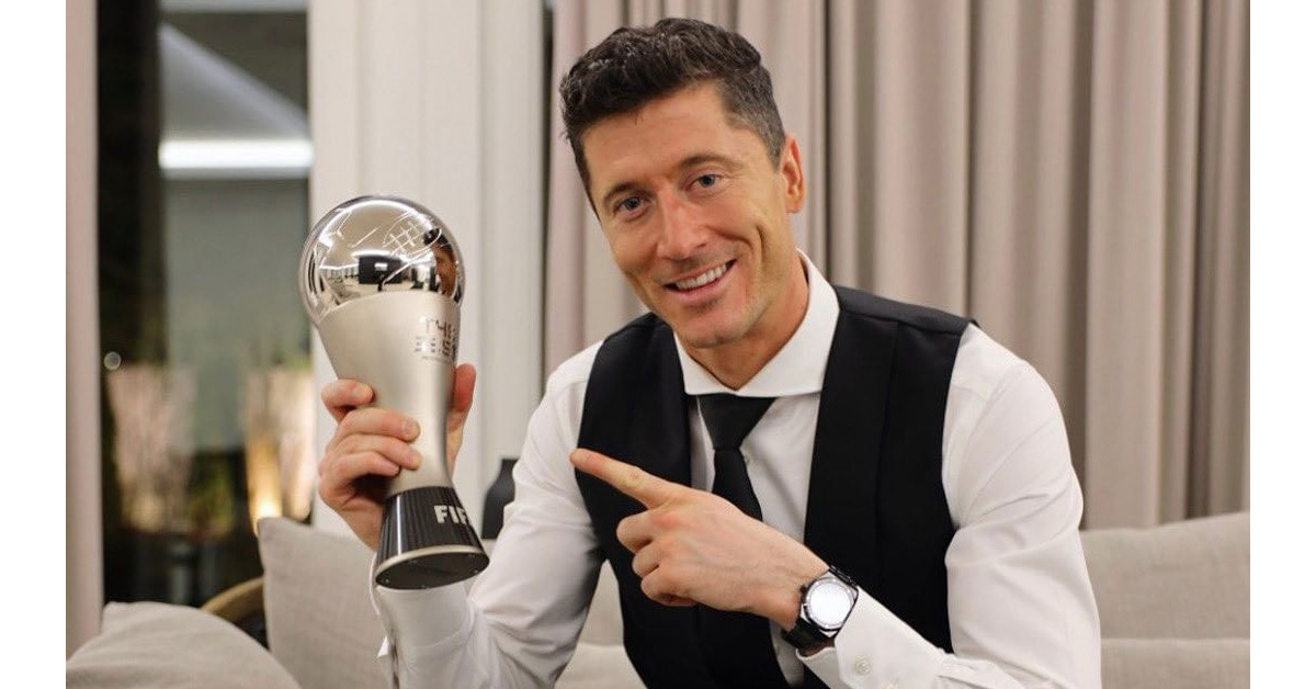 ¡Justicia! Lewandovsky le gana a Messi el The Best de FIFA