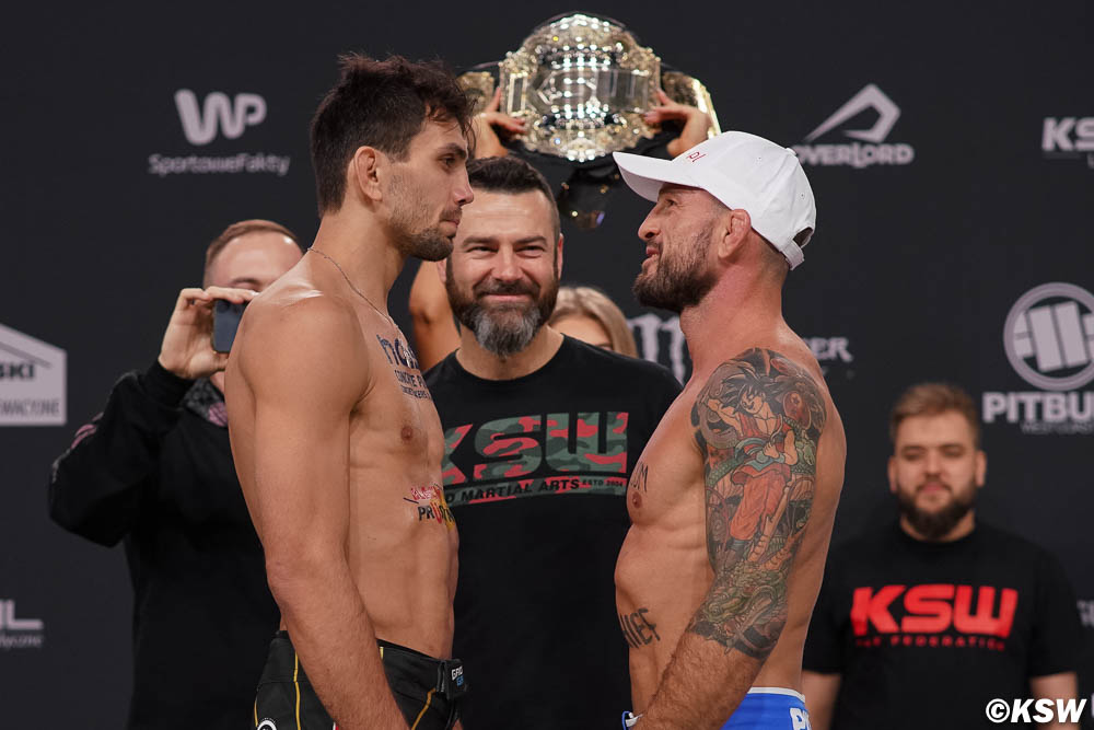 KSW 66 weigh-in results: Two title fights set in Poland