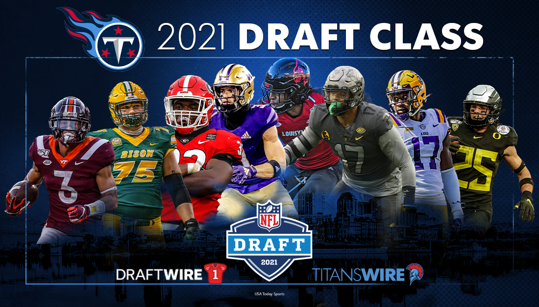 PFF ranks Titans’ 2021 draft class in bottom half of NFL