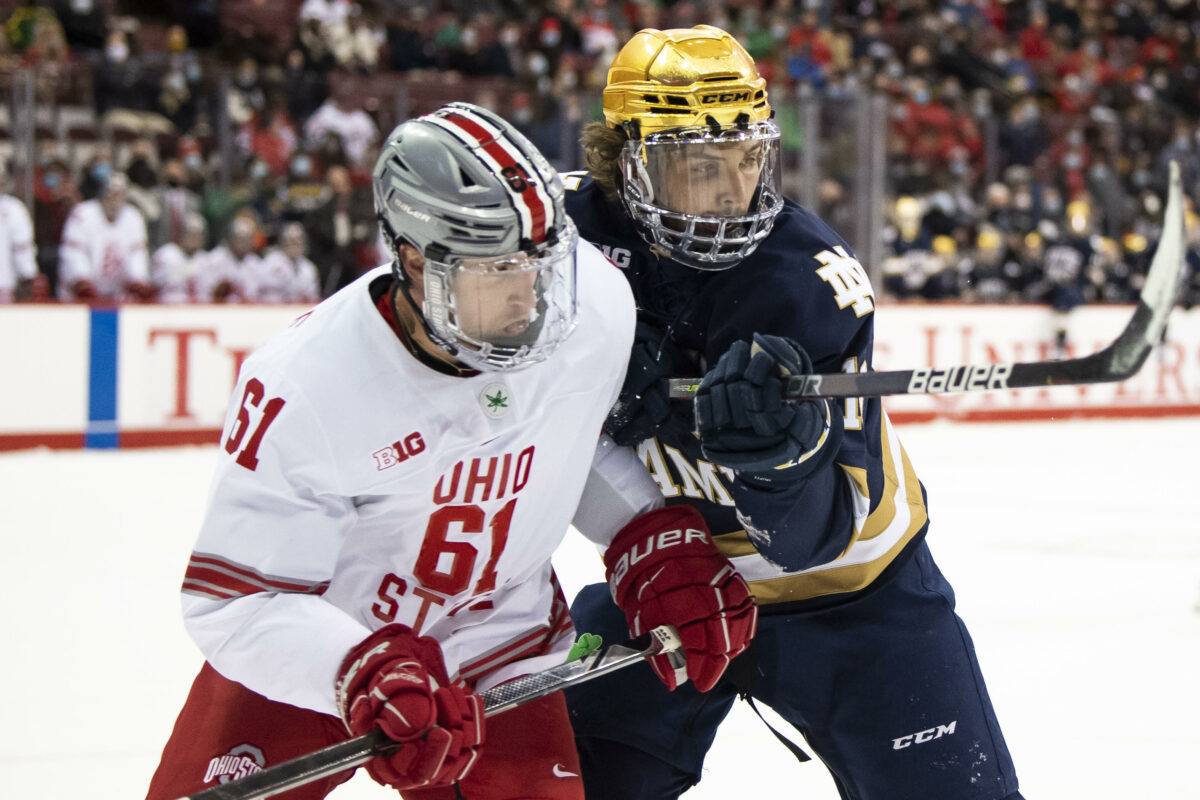 No. 13 Notre Dame falls at Ohio State
