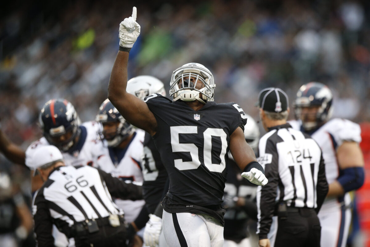 LB Nicholas Morrow not expected to return for Raiders Wild Card Playoff vs Bengals
