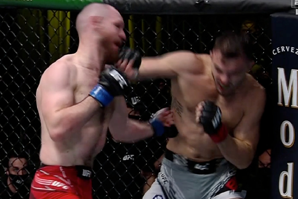 UFC on ESPN 32 video: Viacheslav Borshchev folds Dakota Bush with nasty body shot