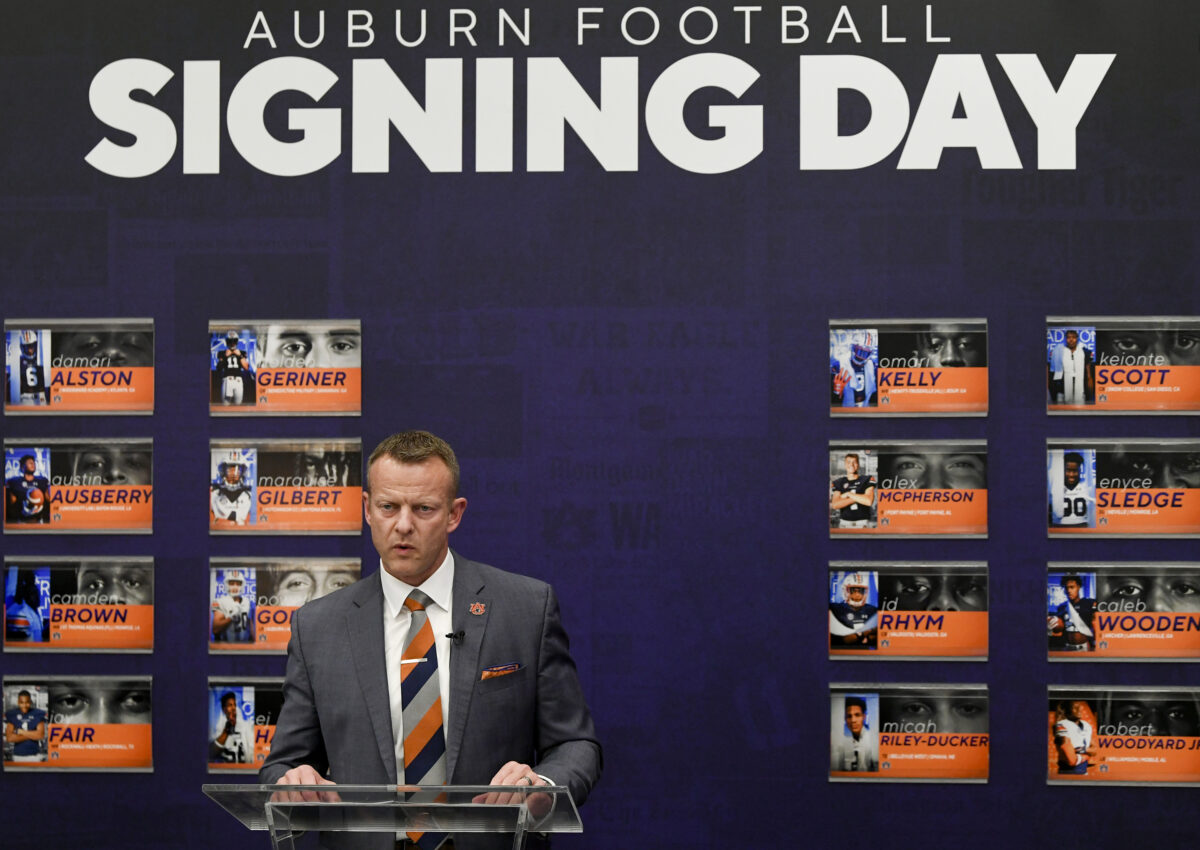 Auburn among big losers on national signing day