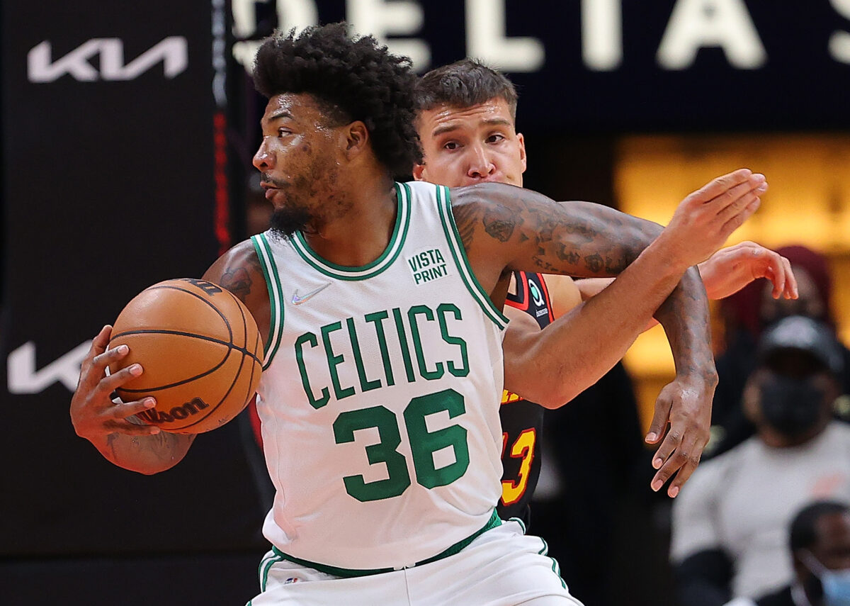 Report: Atlanta Hawks ‘have interest’ in Boston’s Marcus Smart in trade built around Bogdan Bogdanovic