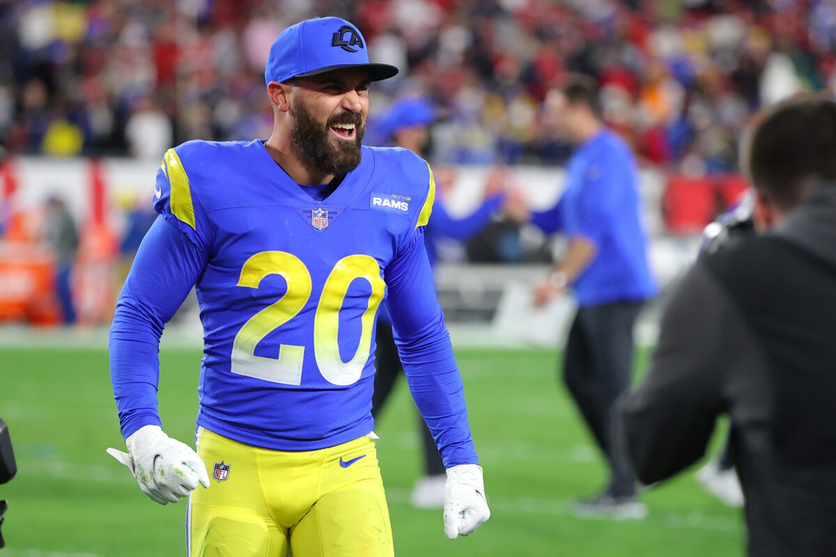 Rams plan for Eric Weddle to play every snap, be the signal caller in Super Bowl LVI
