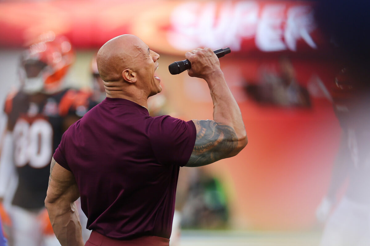 Dwayne ‘The Rock’ Johnson wows with Super Bowl 56 opening