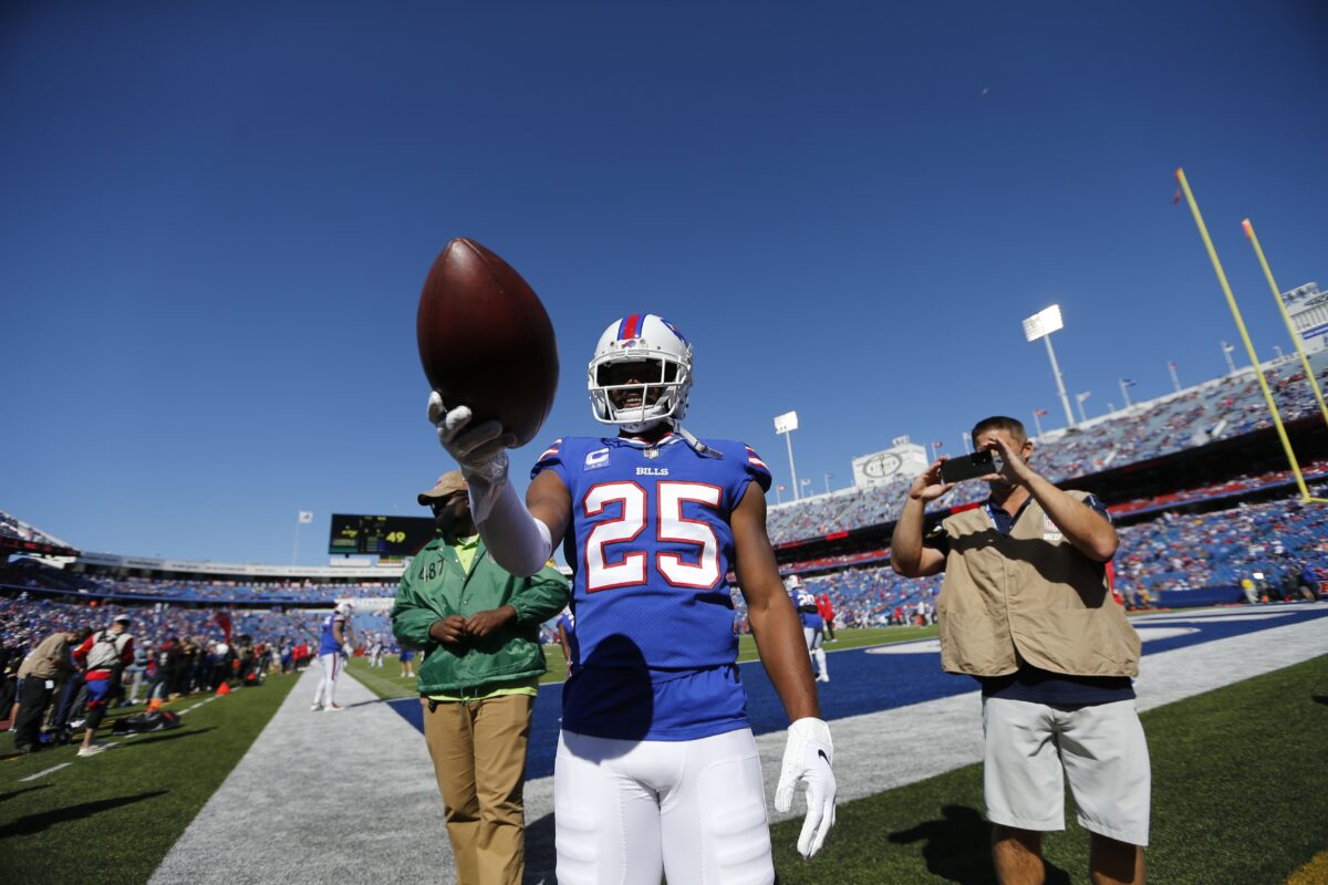 Bills’ Taiwan Jones says he was looking forward to making play during late kickoff vs. Chiefs