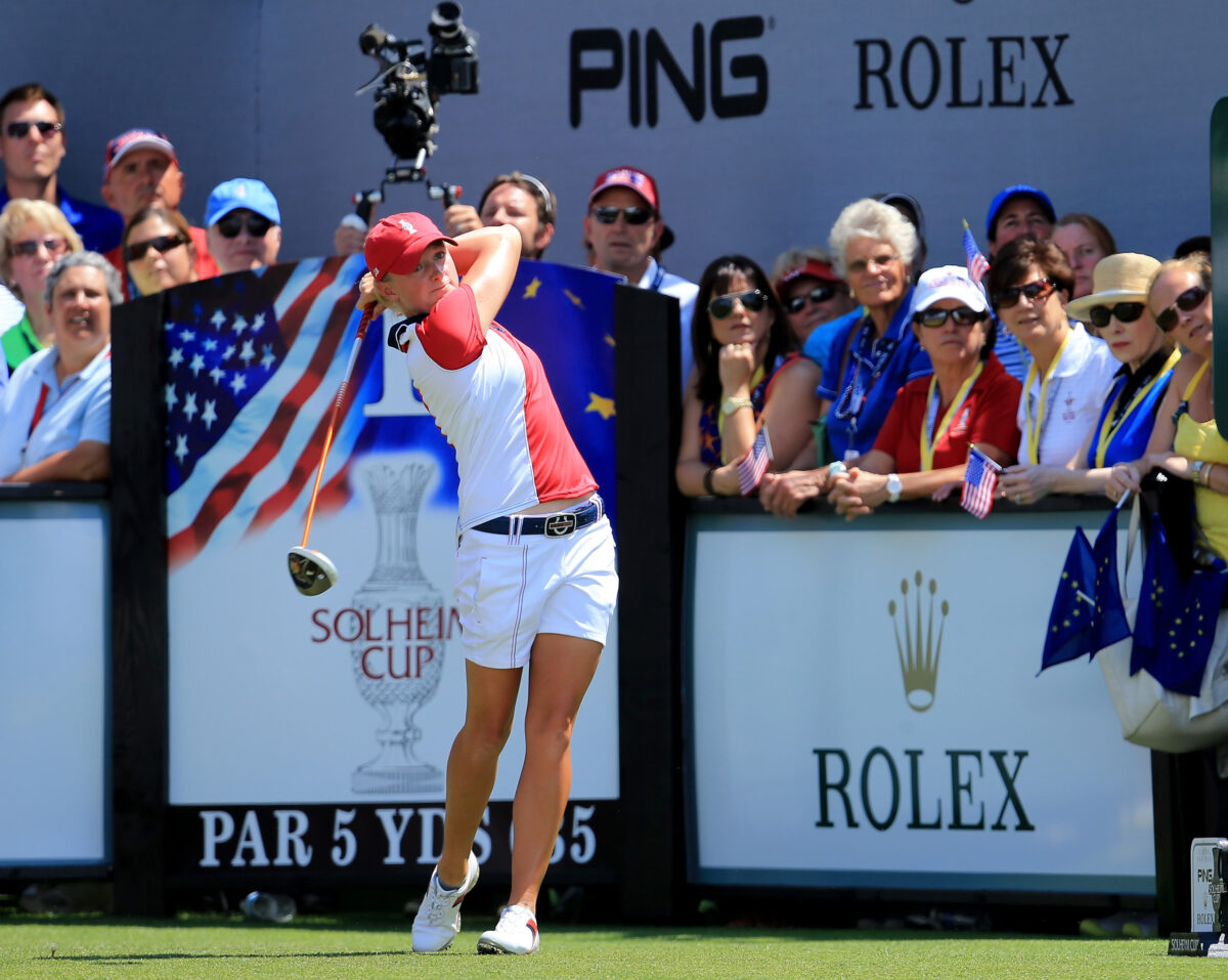Stacy Lewis, 36, will be the youngest captain in U.S. Solheim history when she leads in Spain – could she play, too?