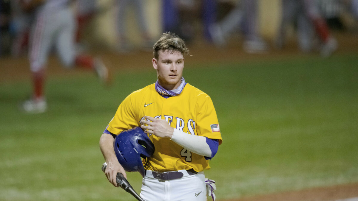 LSU baseball’s Cade Doughty named SEC Player of the Week