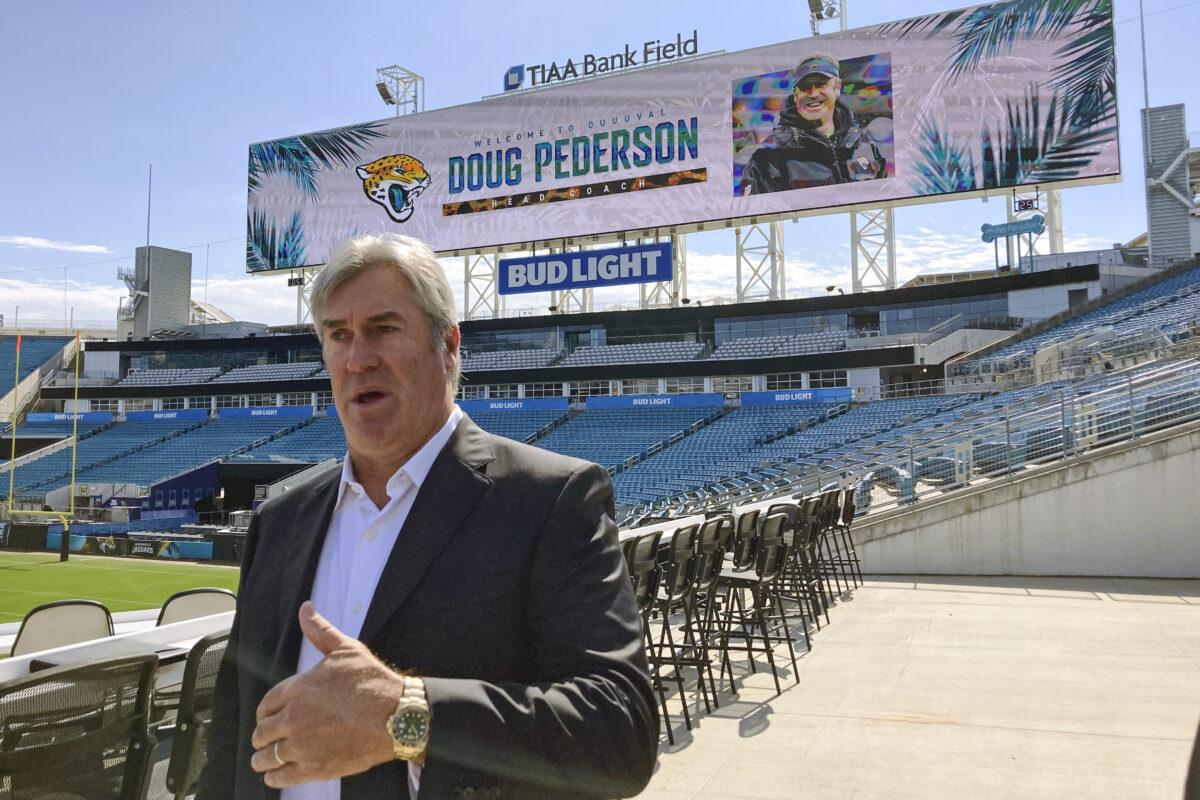 Jaguars QB Trevor Lawrence excited to work with new coach Doug Pederson