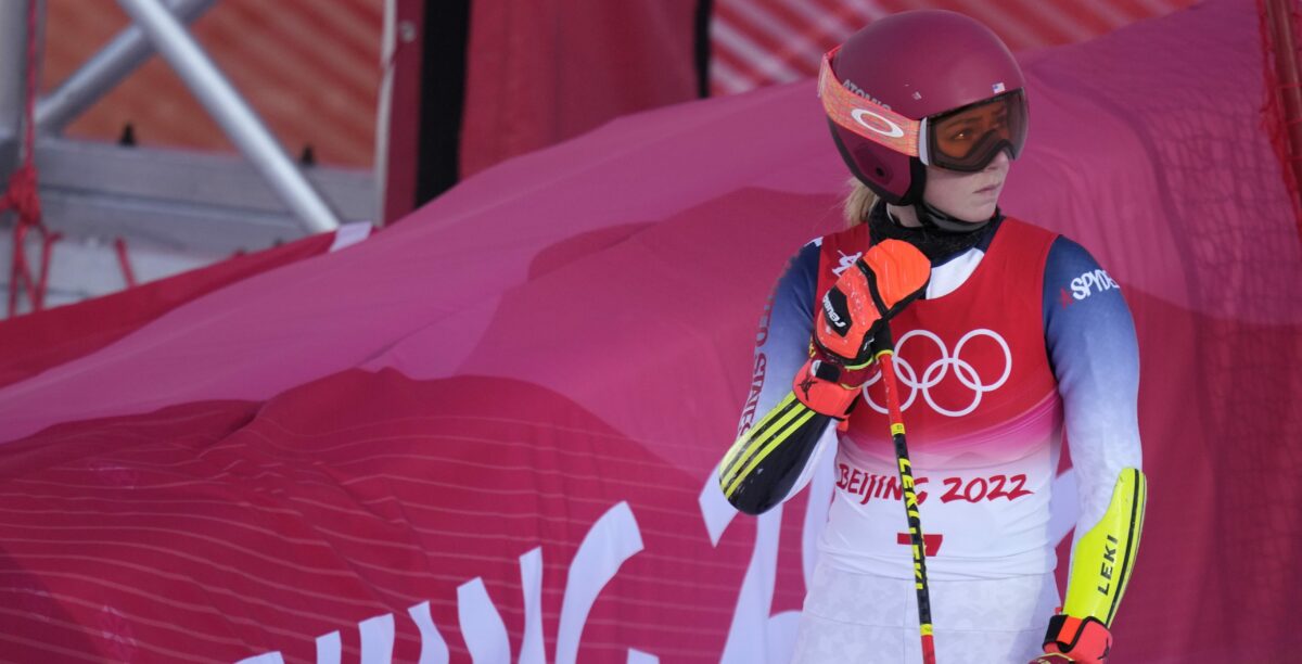 Sports community rallies around Mikaela Shiffrin after she skis out for 2nd time in 3 days at Olympics