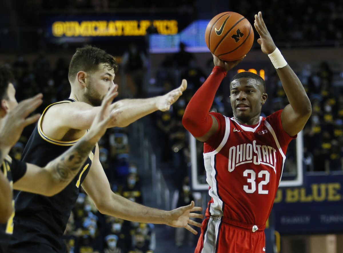 Ohio State basketball experiences modest fall in latest AP basketball poll
