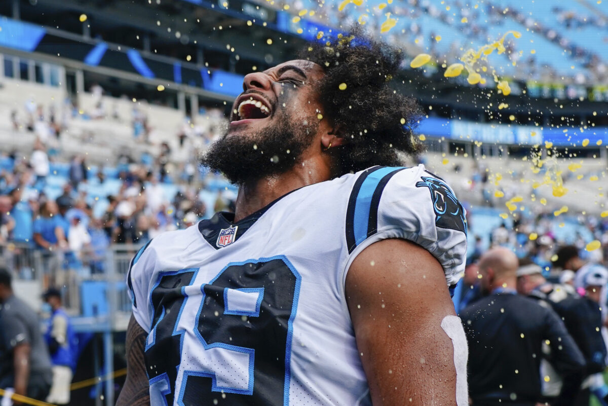 Panthers sign LB Frankie Luvu to two-year extension