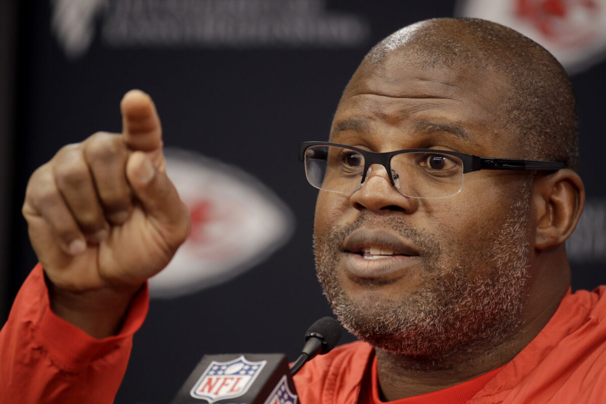 Saints wrapping up head coach search after 8-hour Eric Bieniemy interview