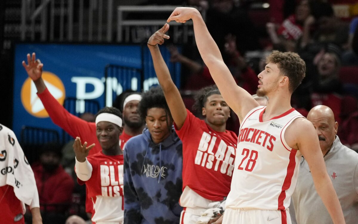 Reaction: Alperen Sengun impresses in limited time as Clippers edge Rockets