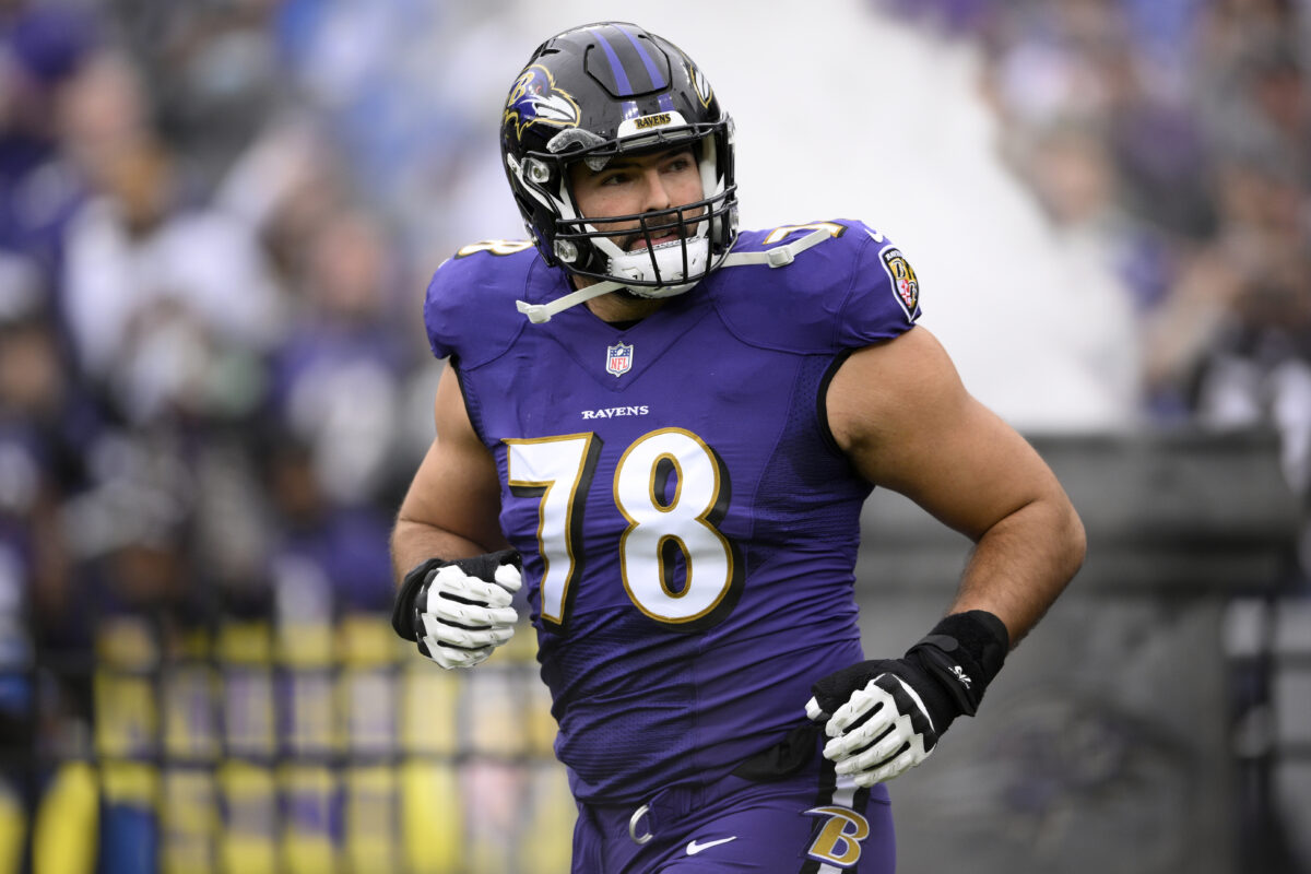 Pro Football Focus names cut candidate for Ravens in 2022 offseason