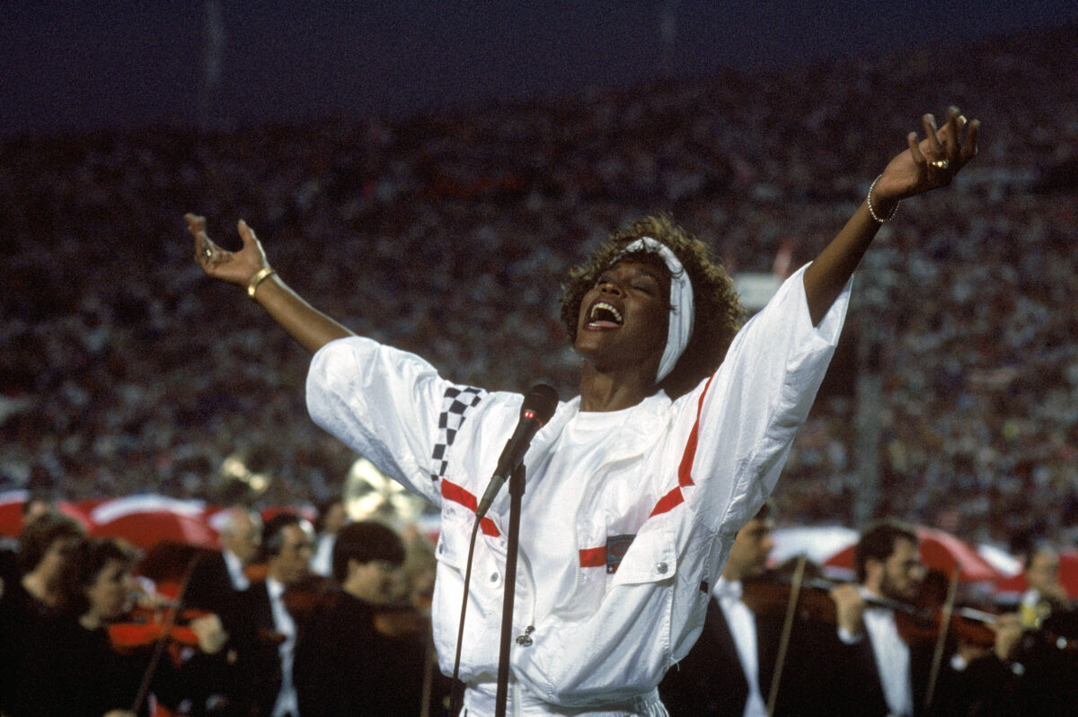 Rewatch Whitney Houston’s legendary national anthem ahead of Super Bowl 56