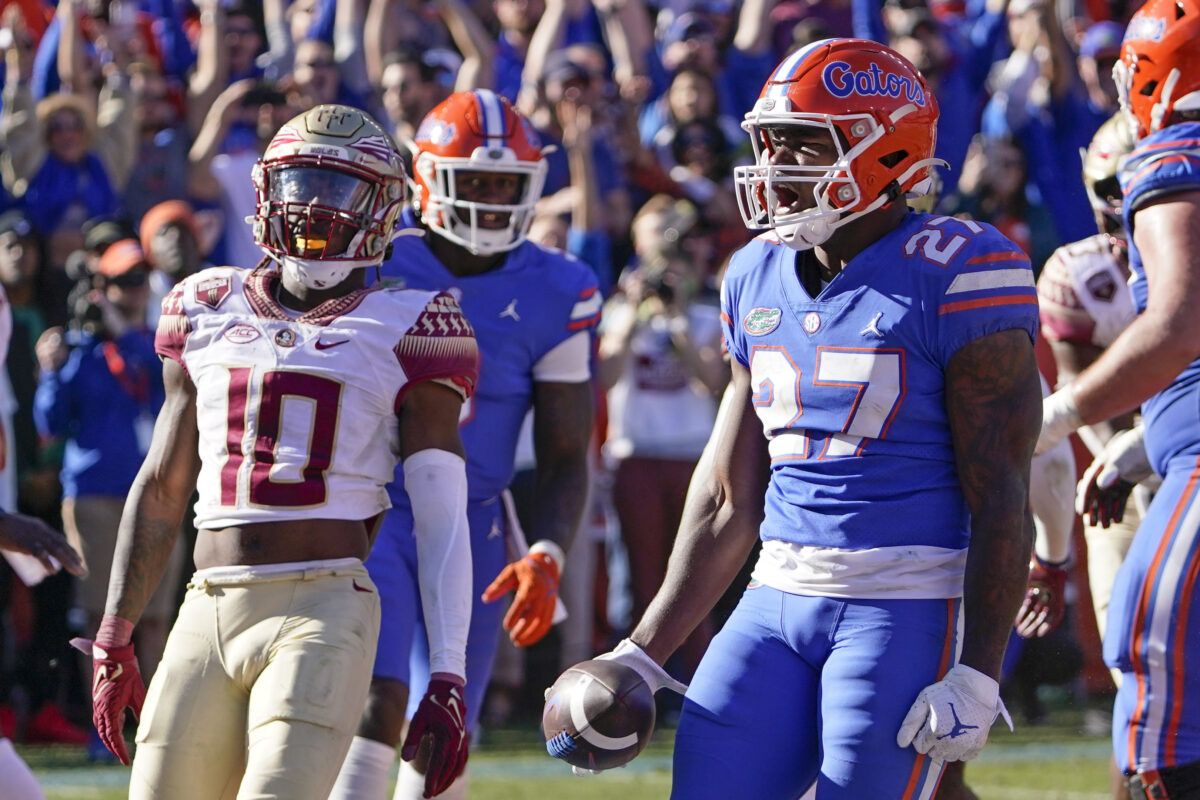 Florida-Florida State game moving to Friday night in 2022