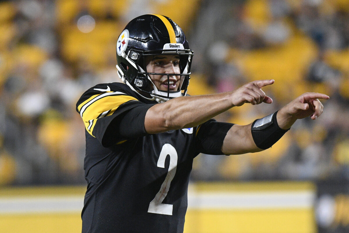 Why the Steelers should pass on a QB and trot out Mason Rudolph in the 2022 season
