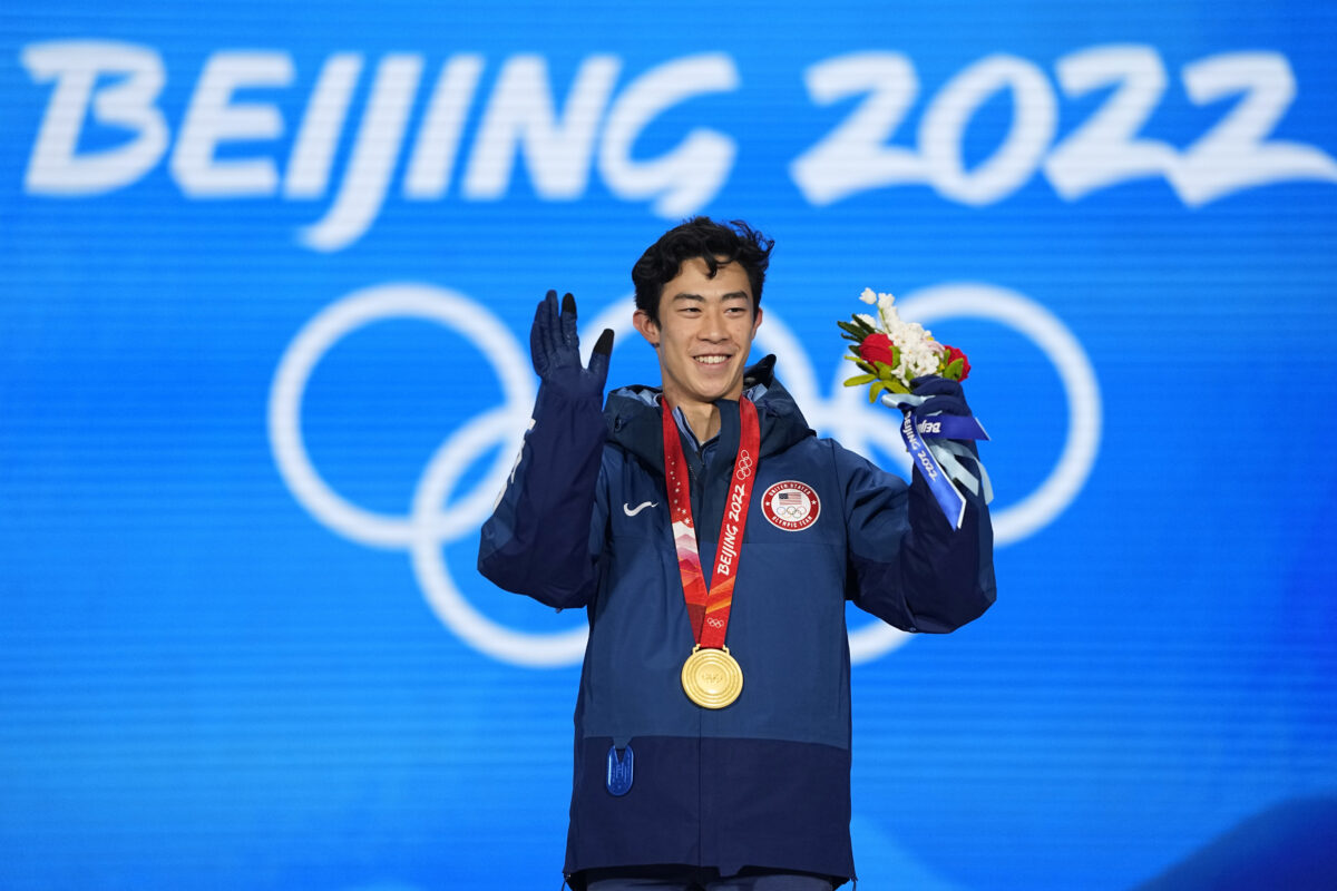 Nathan Chen put his 2018 struggles behind him with an unreal Olympic gold-medal free skate