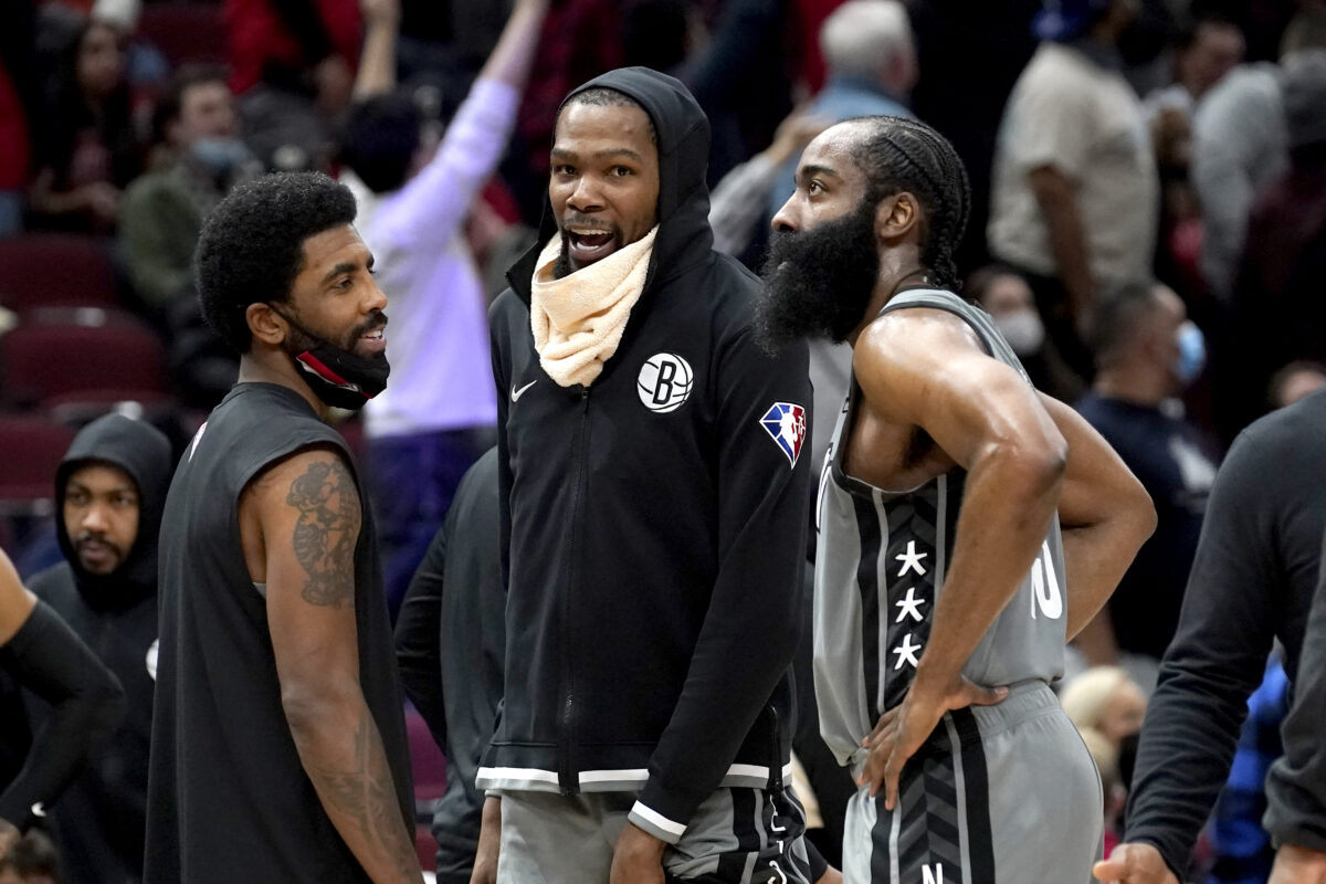 Kyrie Irving was reportedly part of the reason James Harden wanted out of Brooklyn
