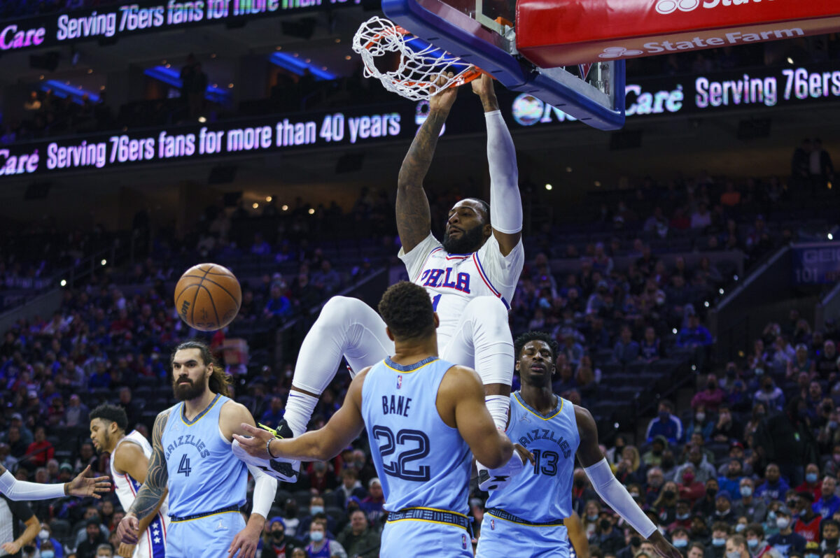 Andre Drummond doing things for Sixers not seen since Charles Barkley