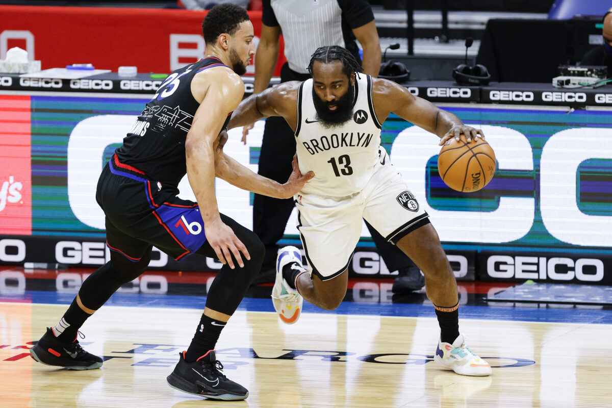 James Harden trade instantly boosts Philadelphia’s 2022 title odds as the Nets’ odds get longer
