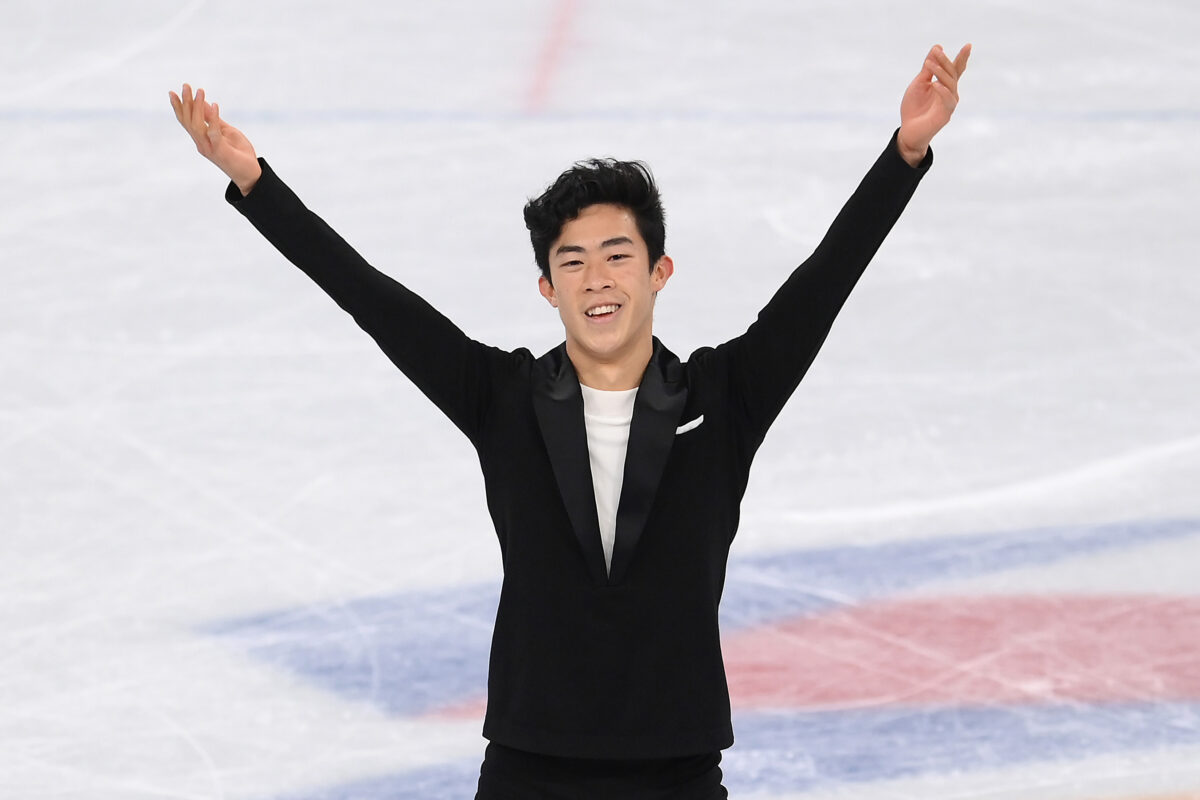 Olympic fans were in awe of Nathan Chen’s incredible world-record short program