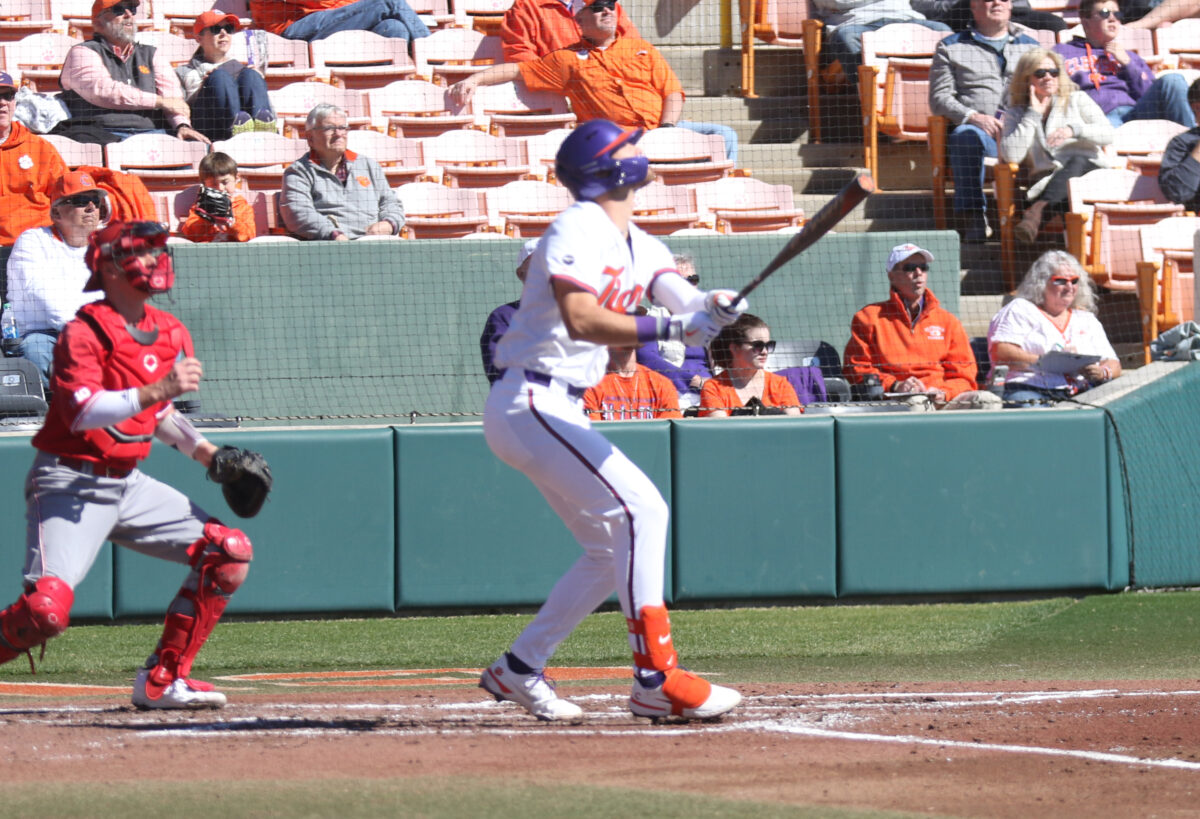 Grice did it all Sunday to help Clemson sweep the Hoosiers