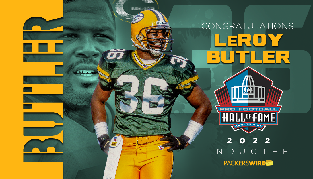 LeRoy Butler, long-time Packers safety, elected to Pro Football Hall of Fame
