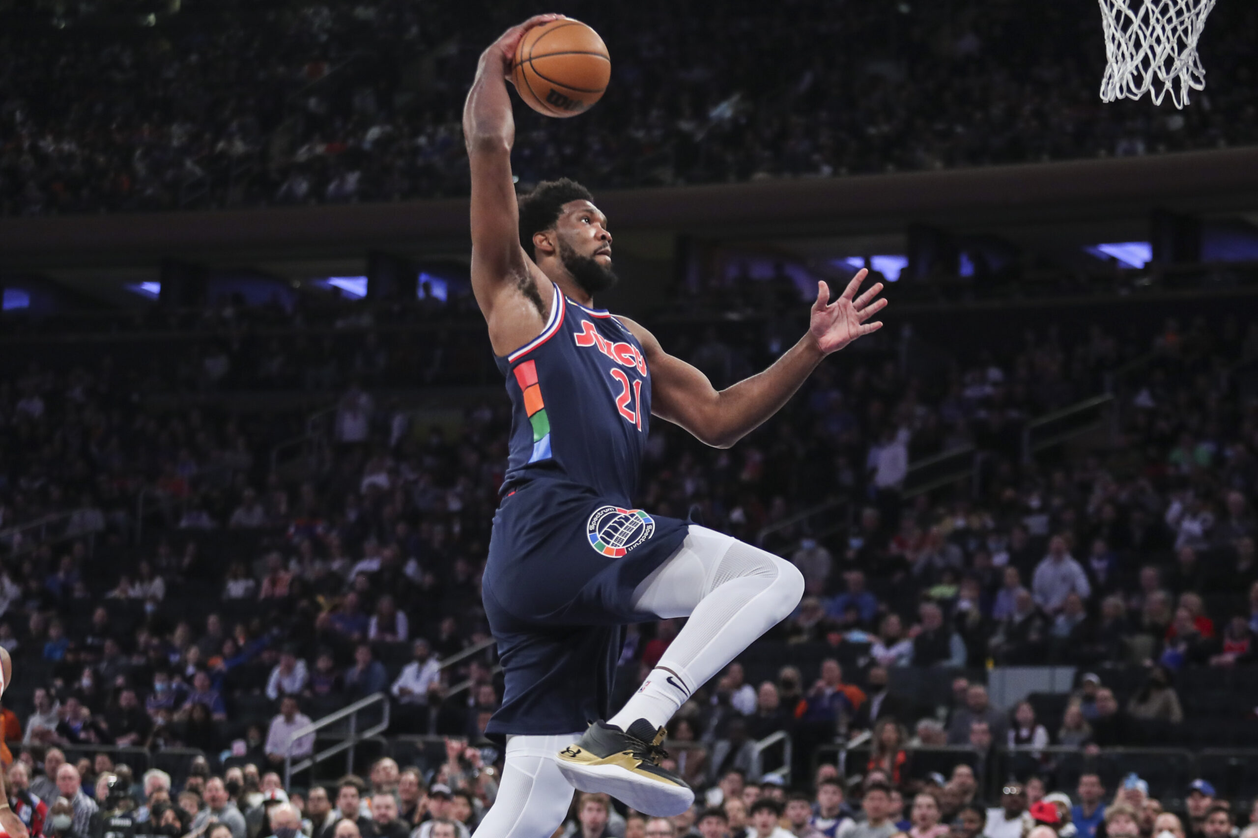 Multiple Knicks say Sixers star big man Joel Embiid is MVP of the league