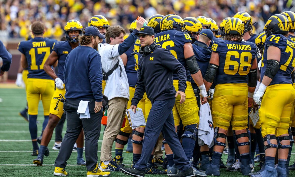 Michigan football names new offensive coordinators, other staff changes