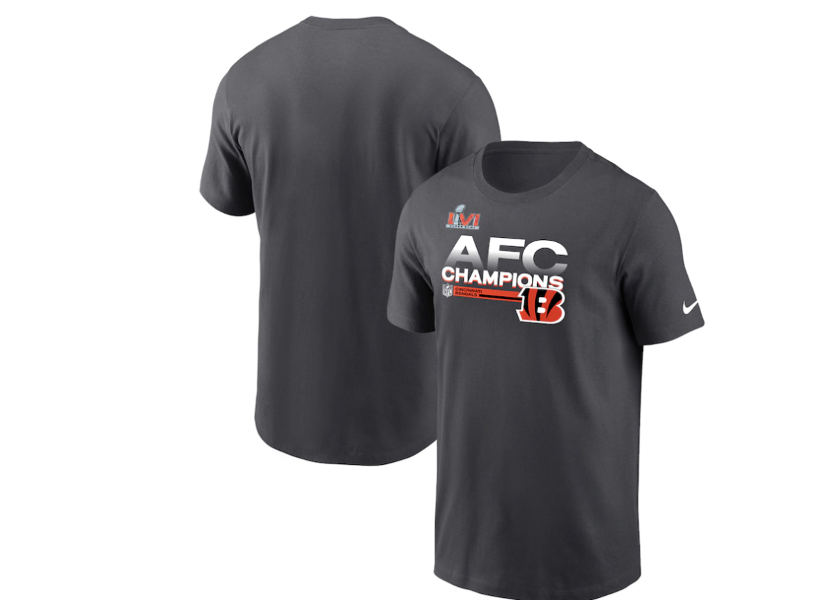 Cincinnati Bengals 2021 AFC Championship gear, where to buy, get your official hats, shirts, and hoodies for Super Bowl 56
