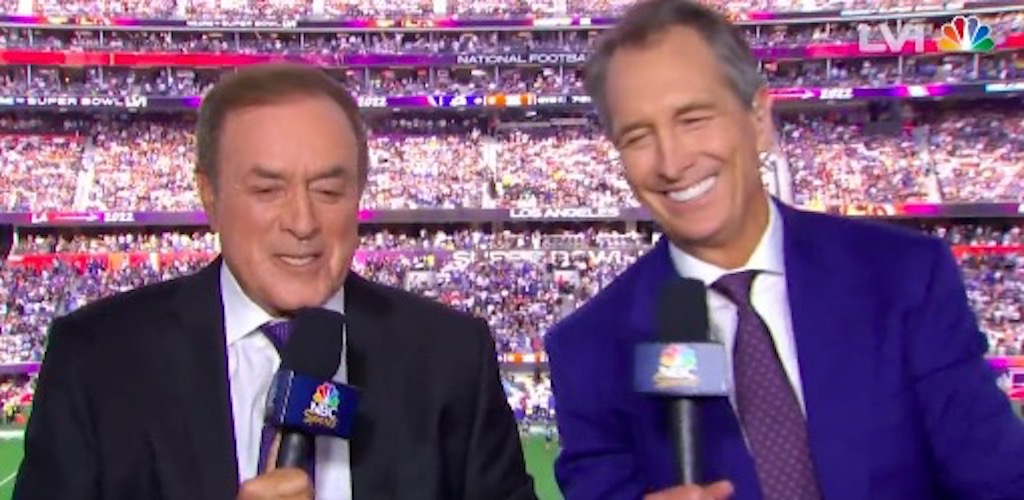 Cris Collinsworth kicked off Super Bowl 56 with a very special ‘Collinsworth slide’ and fans got emotional