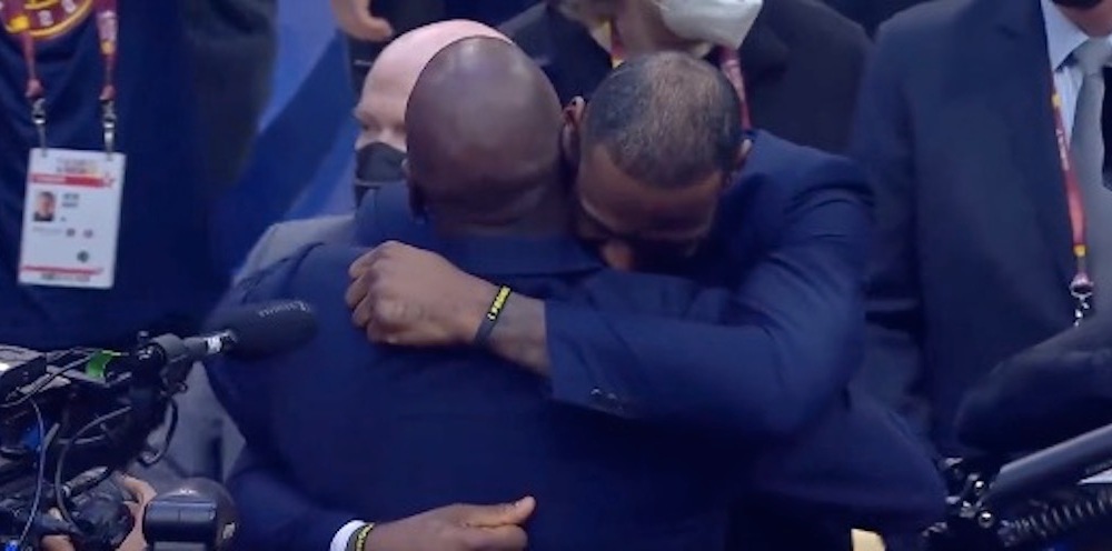 LeBron James y Michael Jordan tuvieron un momento especial en el NBA All-Star Game