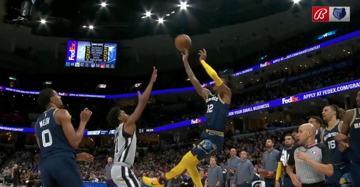 Ja Morant sank an unreal buzzer beater while we were all still processing his jaw-dropping dunk