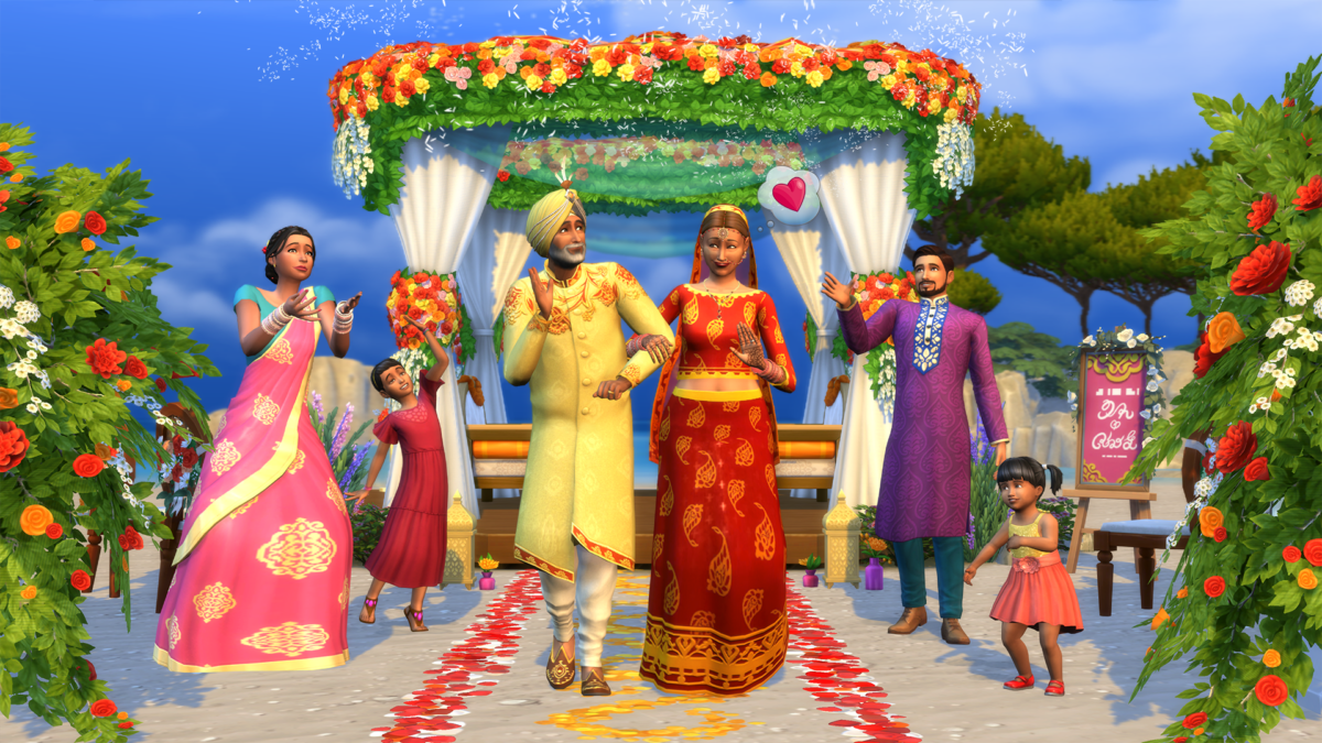 EA announces it won’t sell The Sims 4 My Wedding Stories DLC in Russia