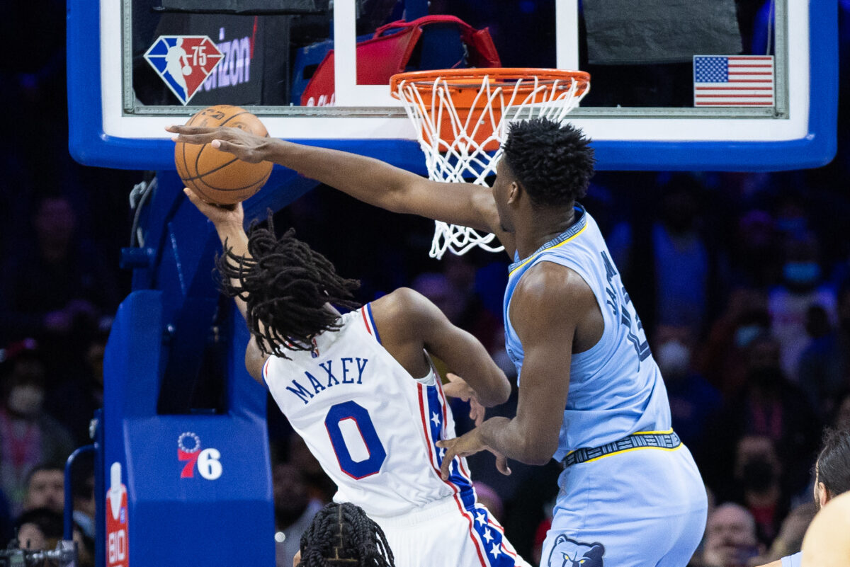 Grizzlies coach Taylor Jenkins gives praise to Sixers guard Tyrese Maxey