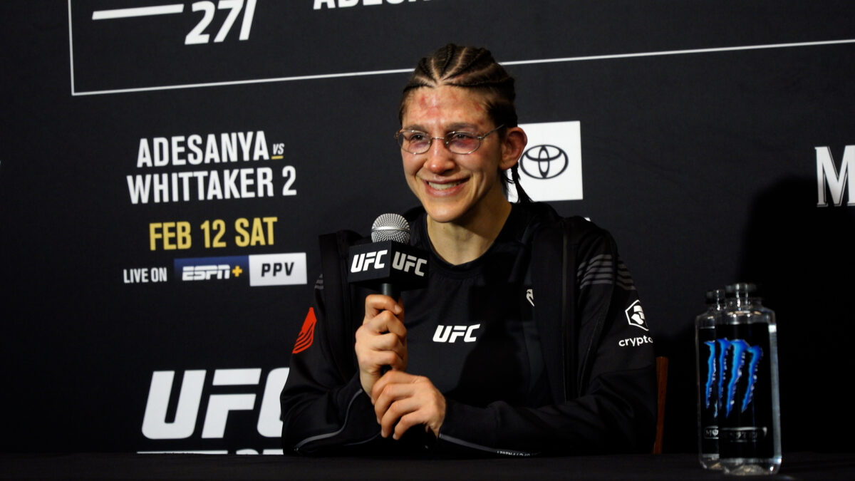 Despite loss, Roxanne Modafferi happy with performance in UFC 271 retirement bout