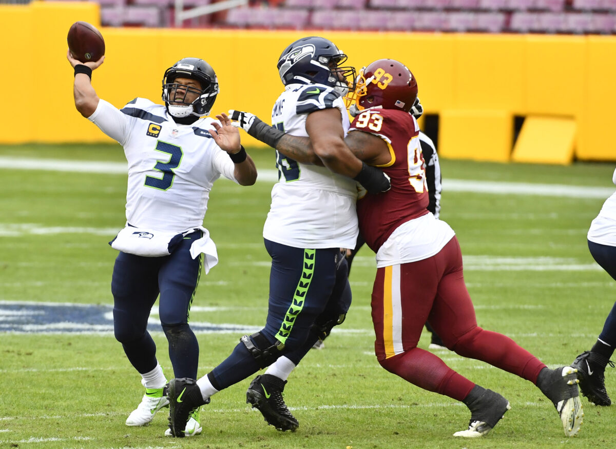 Jonathan Allen hopes Russell Wilson will play for Washington, among other things
