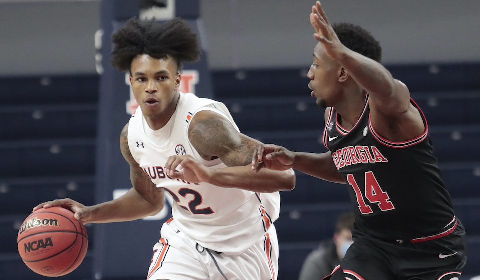 How to watch No. 1 Auburn men’s basketball vs. Georgia Bulldogs