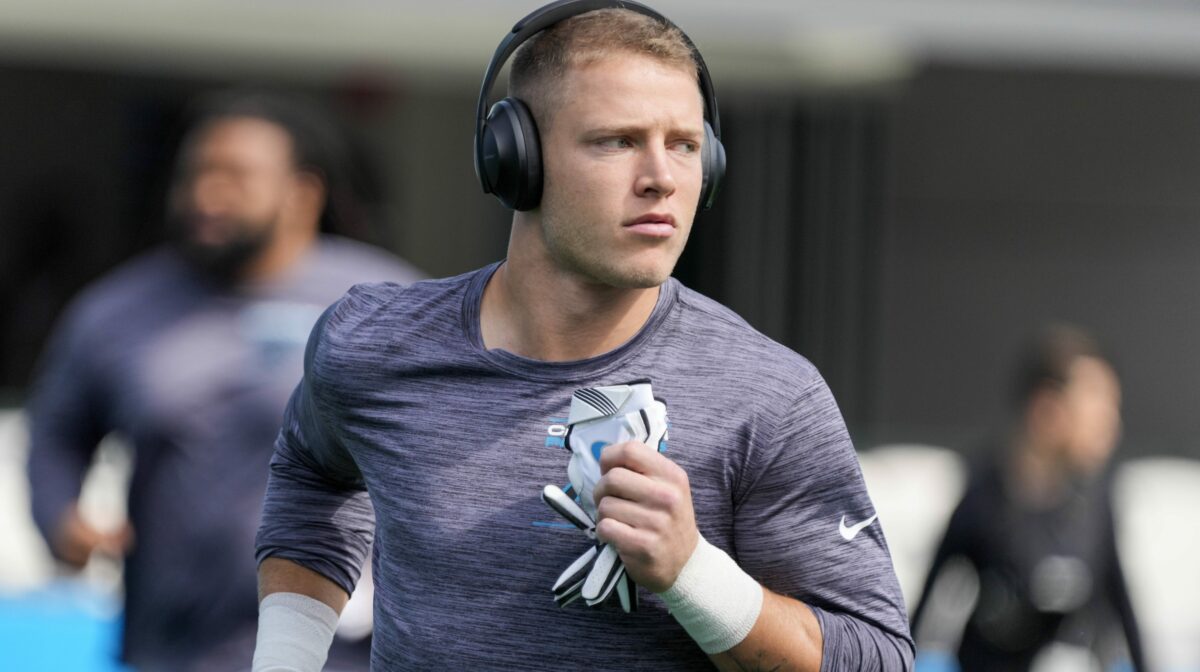 Is this ‘a lot of compensation’ for a potential trade of Panthers RB Christian McCaffrey?