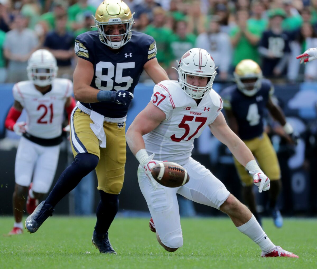 Wisconsin’s Jack Sanborn could help the Texans get younger at linebacker