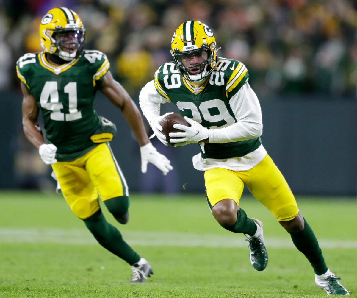 Evaluating Packers roster and salary cap situation at CB entering 2022 offseason