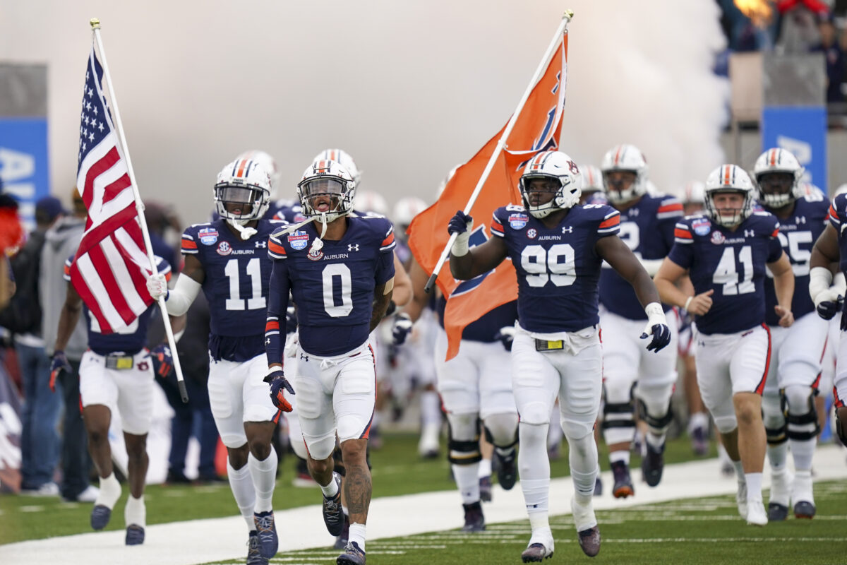One publication has Auburn heading to Memphis in early bowl predictions for 2022