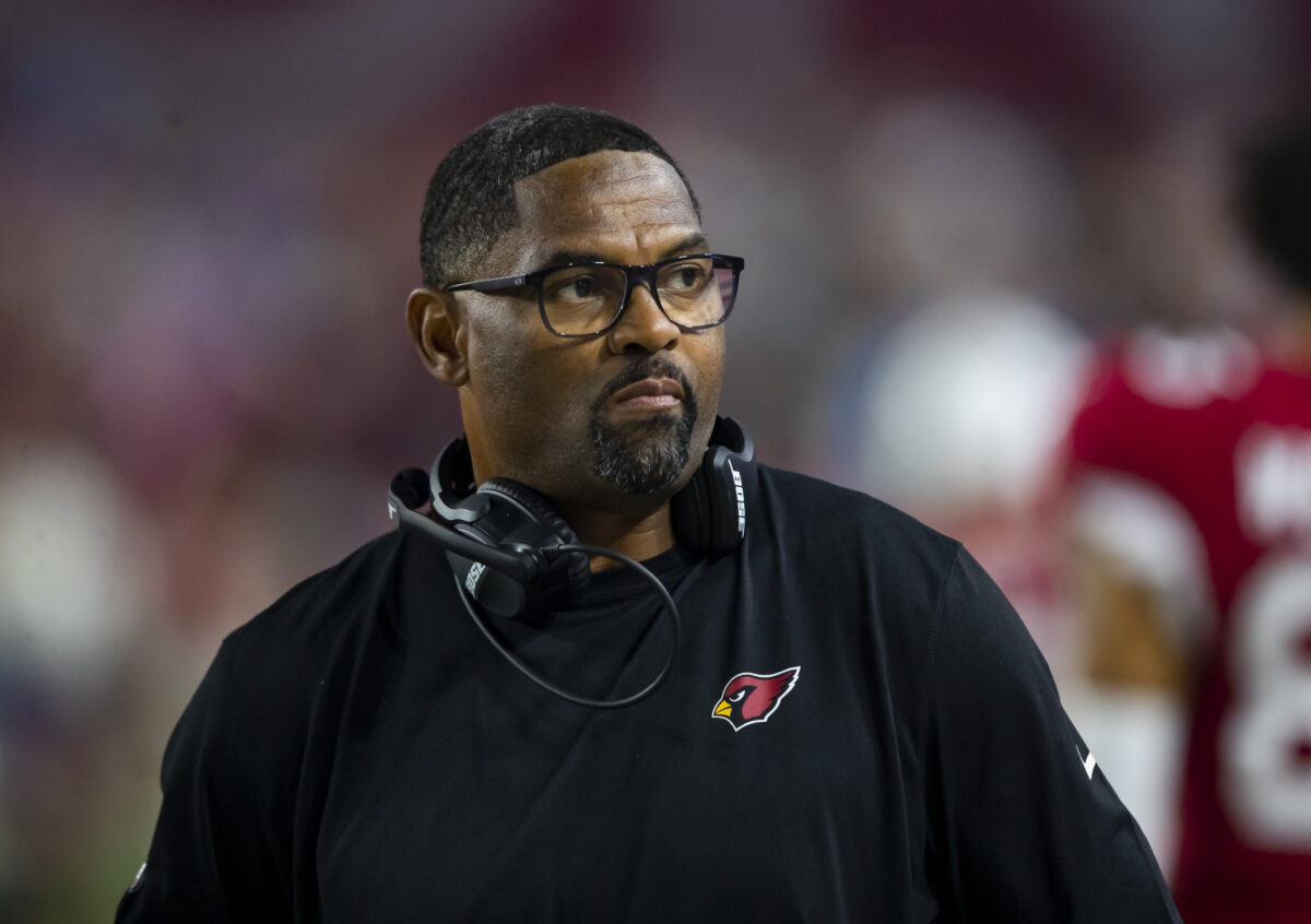 Having son play for division rival is tough on Cardinals WR coach Shawn Jefferson