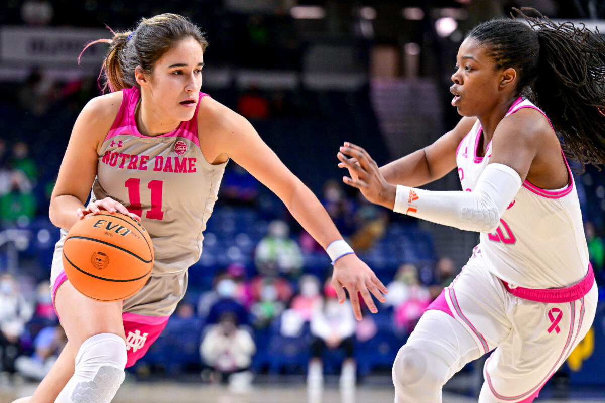 Notre Dame’s Sonia Citron is ACC Freshman of the Week for sixth time